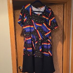 EUC lularoe Amelia Dress